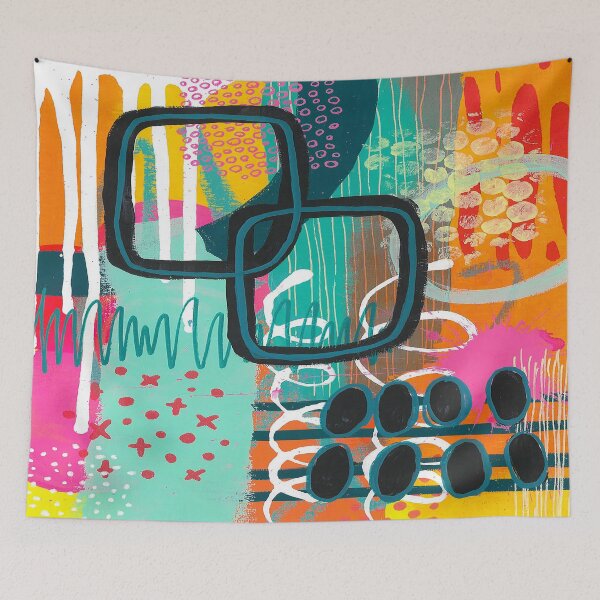 Item preview, Dynamic Abstract Painting: Perfect for Contemporary Decor designed and sold by ewartick1.