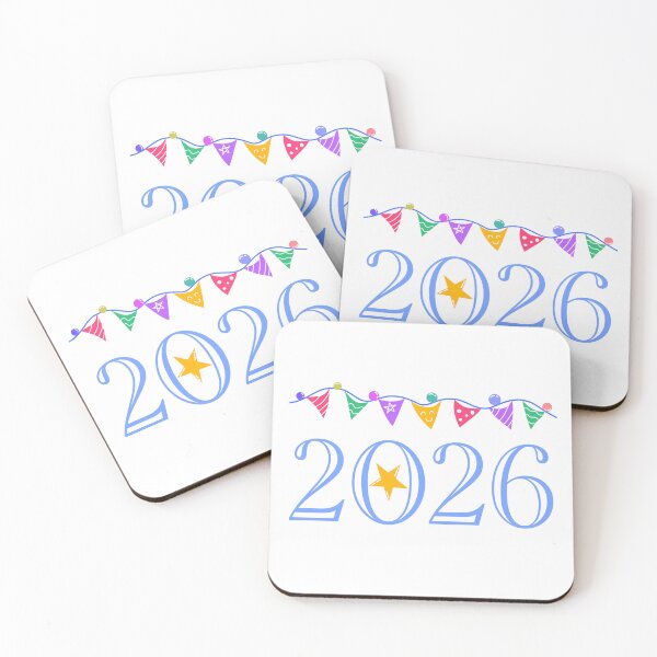 Item preview, Bright and Colorful 2026 Typography Design designed and sold by SulariTDsign.