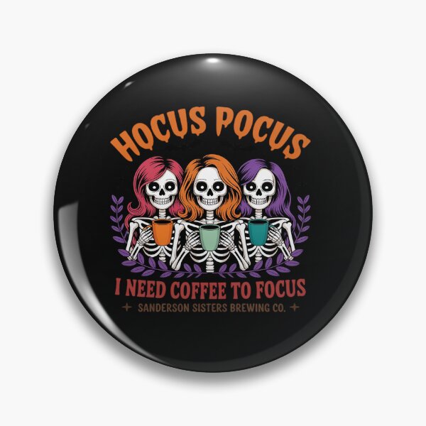Item preview, Hocus pocus I need coffee to focus designed and sold by tkhrbika.