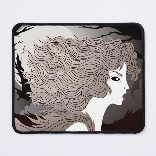 Item preview, banshee ghost woman screaming in the forest designed and sold by matintheworld ( delcarmat ).