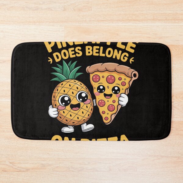 Item preview, Pineapple Does Belong On Pizza Fan Pineapple Pizza designed and sold by HudsonErik.