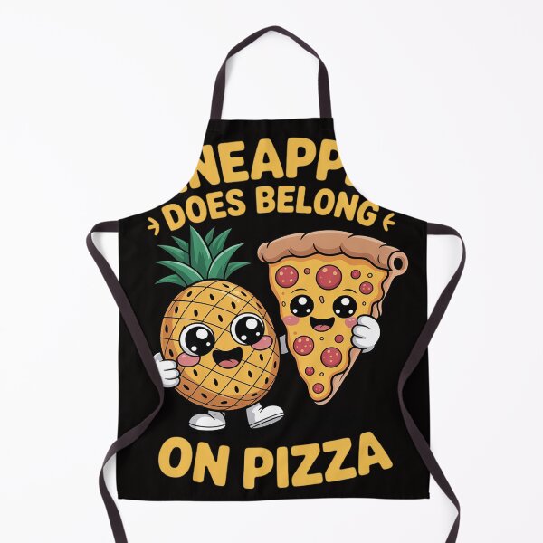 Item preview, Pineapple Does Belong On Pizza Fan Pineapple Pizza designed and sold by HudsonErik.