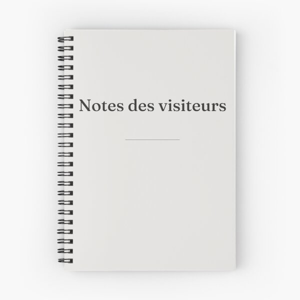 Item preview, CARE & TRANSITION JOURNALS - ✨Visitor Notes✨- FRENCH designed and sold by WheelieGdArt.