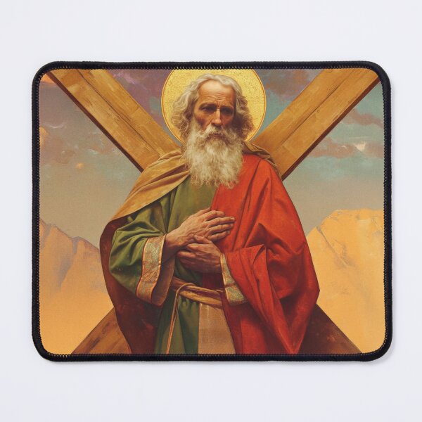 Item preview, Saint Andrew the Apostle designed and sold by SanctifiedSouls.