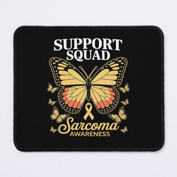 Item preview, Support Squad Butterfly Sarcoma Bone Cancer Awareness Month designed and sold by catsdothingz.