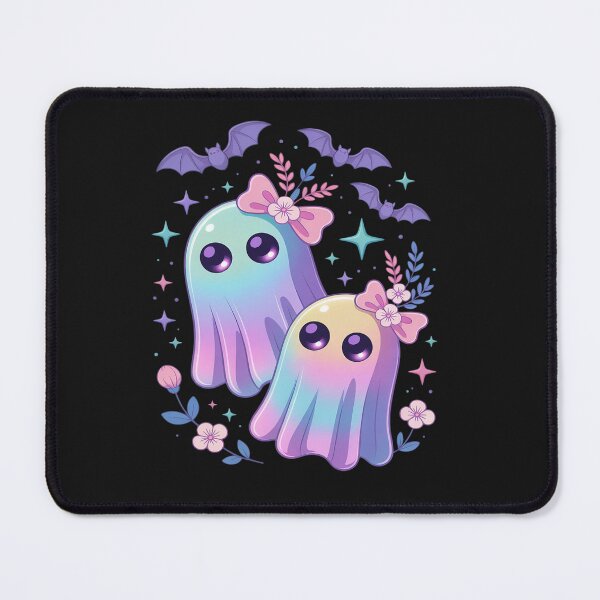 Item preview, Holo Cute Ghost Coquette Bow Halloween Spooky Season Girly designed and sold by tkhrbika.