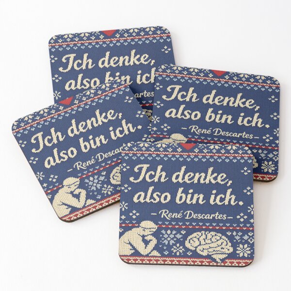 Item preview, I think, therefore I am, Descartes designed and sold by Mauswohn.