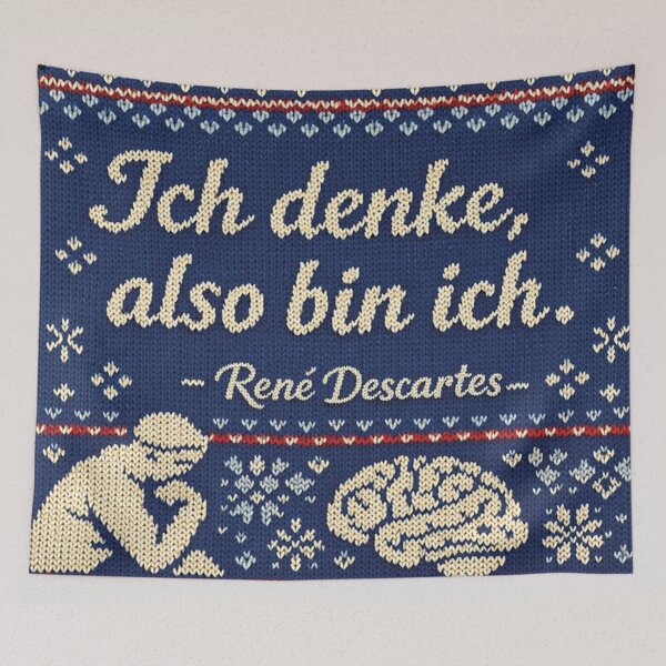 Item preview, I think, therefore I am, Descartes designed and sold by Mauswohn.