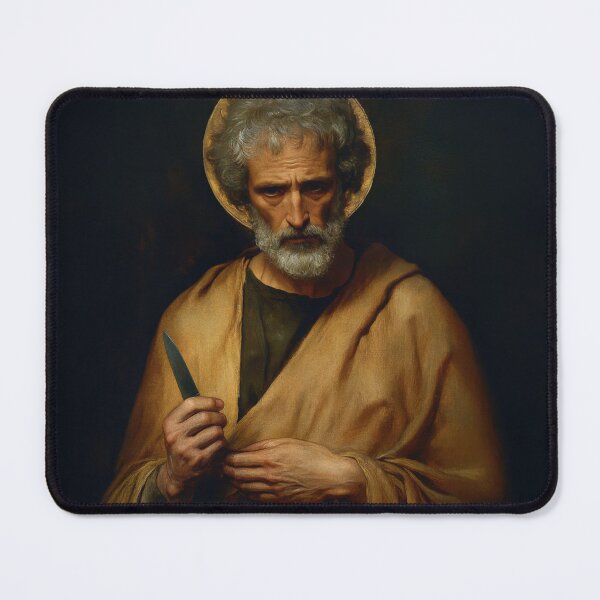 Item preview, Saint Bartholomew the Apostle designed and sold by SanctifiedSouls.