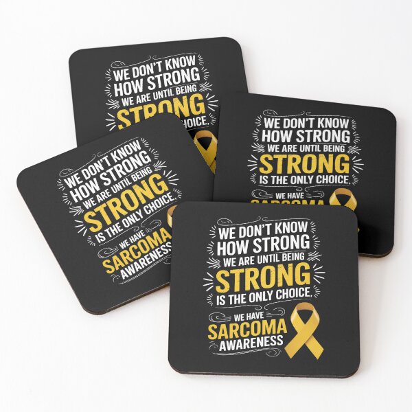 Item preview, Sarcoma Cancer Awareness Shirt Yellow Ribbon Bone Cancer designed and sold by catsdothingz.