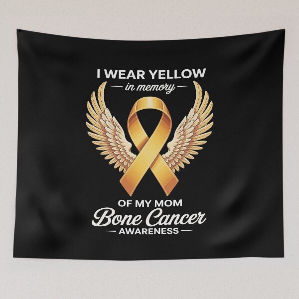 Item preview, Wear Yellow In Memory Of My Mom Bone Cancer Awareness designed and sold by catsdothingz.