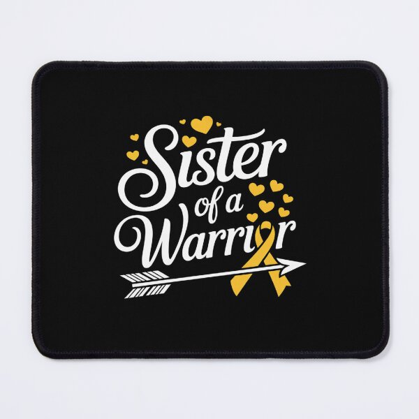 Item preview, Sister Of A Warrior Sarcoma and Bone Cancer Awareness designed and sold by catsdothingz.
