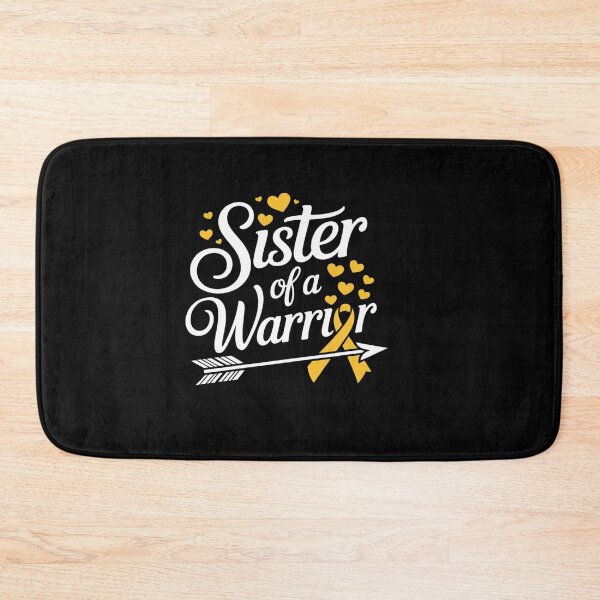 Item preview, Sister Of A Warrior Sarcoma and Bone Cancer Awareness designed and sold by catsdothingz.