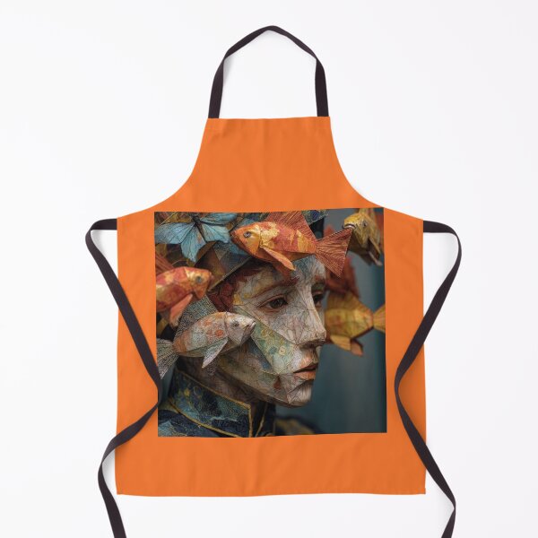Item preview, Surreal Paper Man, Fish, and Moth designed and sold by Tridentulus.