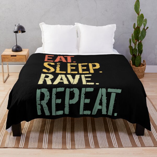 Item preview, Eat Sleep Rave Repeat designed and sold by odemsysyobst.