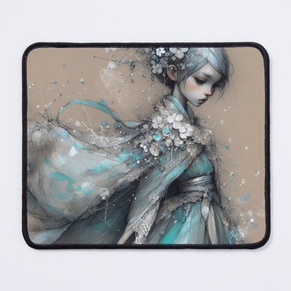 Item preview, Turquoise Girl designed and sold by Beyondnote-Art.