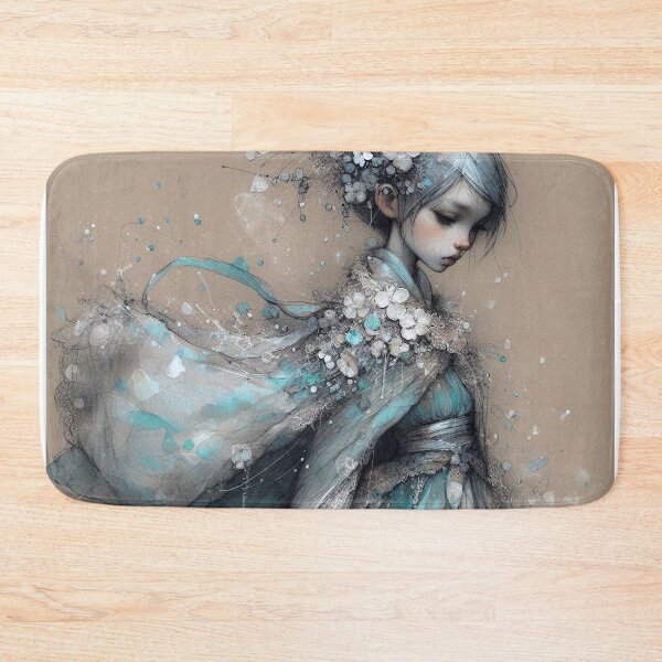 Item preview, Turquoise Girl designed and sold by Beyondnote-Art.