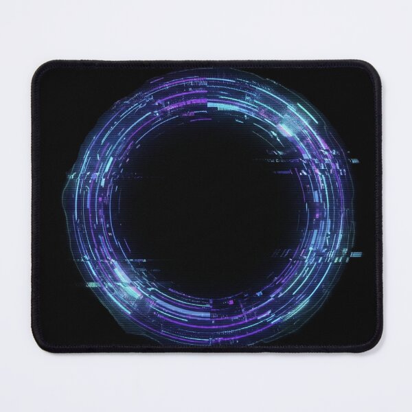 Item preview, Void Signal – Futuristic Dark Glitch Abstract Art designed and sold by Noireclave.