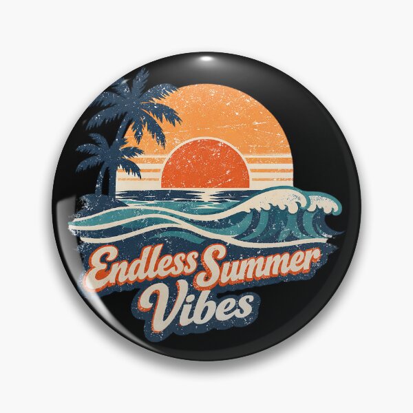 Item preview, Endless Summer Vibes Retro Surf Tee – Vintage Beach Sunset T-Shirt designed and sold by SoulenCify.