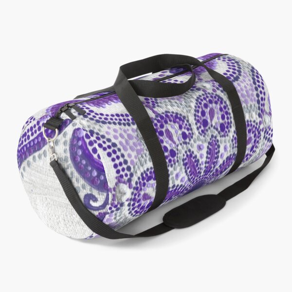 Item preview, Purple Silver and Pearl white Microdot Mandala 1 of 2 designed and sold by ElexisND.
