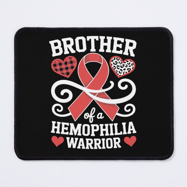 Item preview, Brother Hemophilia Awareness Leopard Buffalo Plaid Family designed and sold by catsdothingz.
