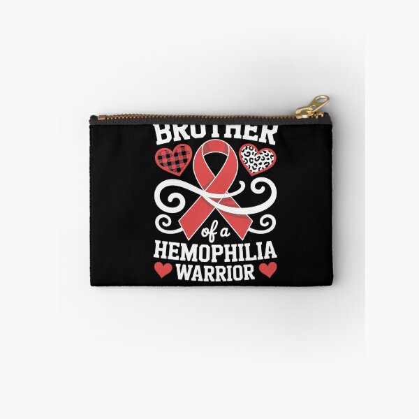 Item preview, Brother Hemophilia Awareness Leopard Buffalo Plaid Family designed and sold by catsdothingz.