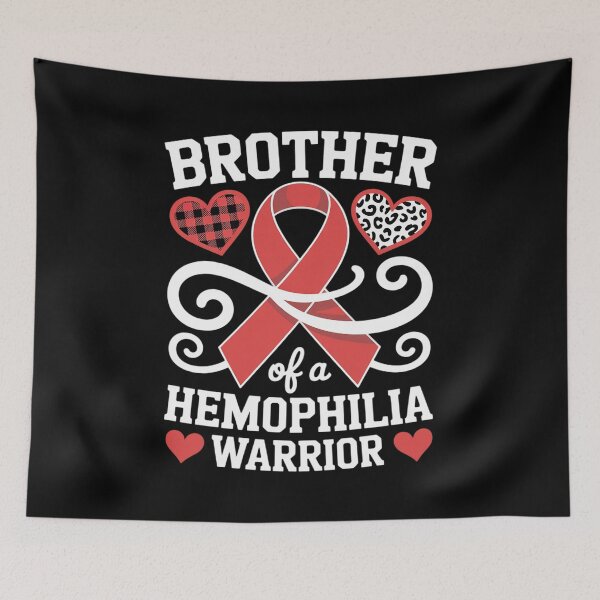 Item preview, Brother Hemophilia Awareness Leopard Buffalo Plaid Family designed and sold by catsdothingz.