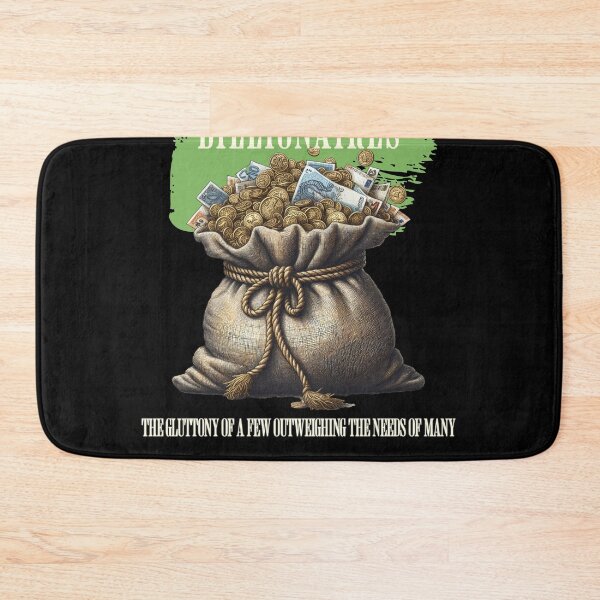 Item preview, Billionaires... the gluttony of a few outweighing the needs of many designed and sold by CWRevival.