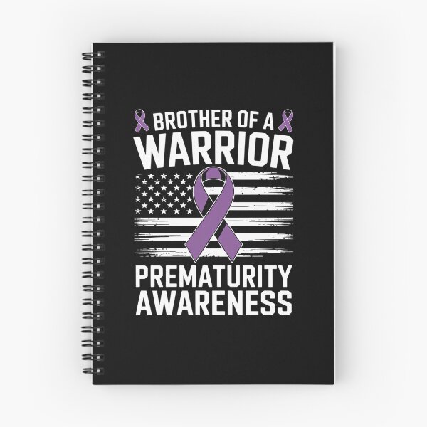 Item preview, Brother Of A NICU Warrior Preemie Prematurity Awareness designed and sold by catsdothingz.