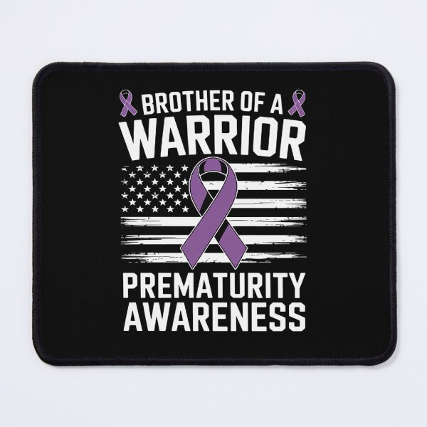 Item preview, Brother Of A NICU Warrior Preemie Prematurity Awareness designed and sold by catsdothingz.