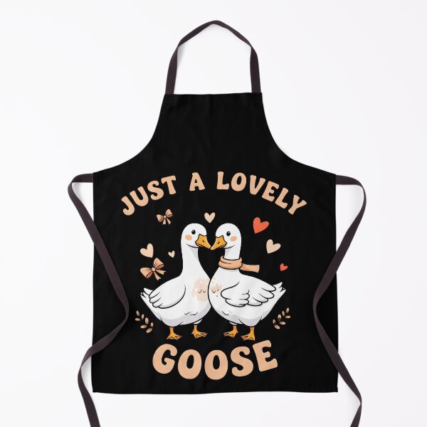 Item preview, Just a Lovely Goose – Cute Funny Goose Illustration Design designed and sold by Teetreasure2.