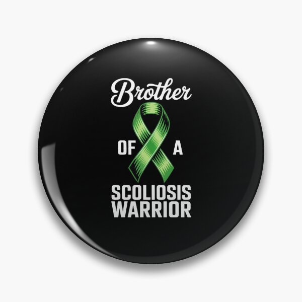 Item preview, Brother Of A Scoliosis Warrior Scoliosis Awareness designed and sold by catsdothingz.