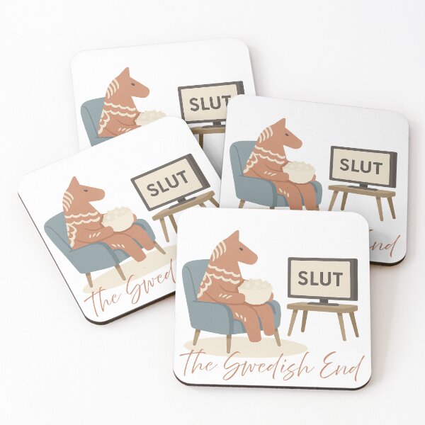 Item preview, SLUT – The Swedish End | Scandinavian Humor Art designed and sold by ScanMood.
