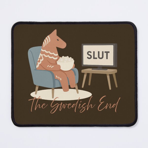 Item preview, SLUT – The Swedish End | Scandinavian Humor Art designed and sold by ScanMood.