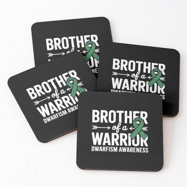 Item preview, Brother Of A Warrior, Green Ribbon Dwarfism Awareness designed and sold by catsdothingz.
