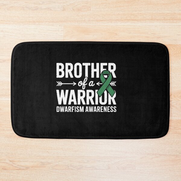Item preview, Brother Of A Warrior, Green Ribbon Dwarfism Awareness designed and sold by catsdothingz.