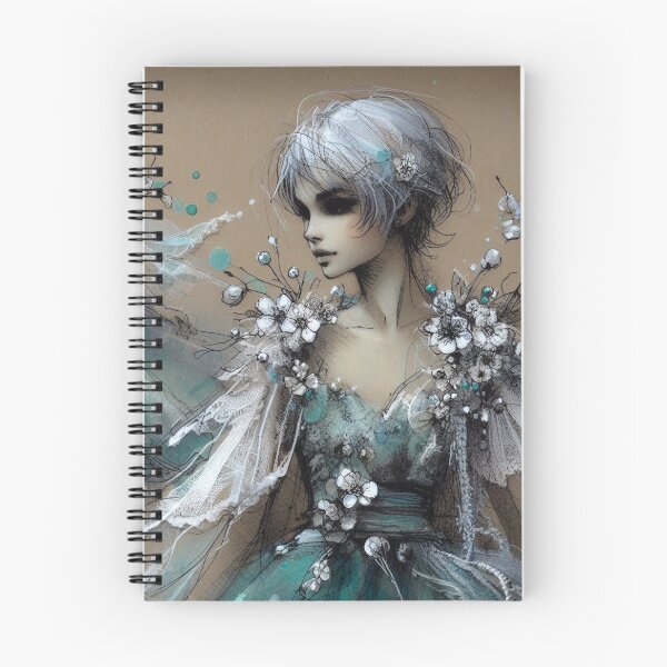 Item preview, Turquoise Girl designed and sold by Beyondnote-Art.