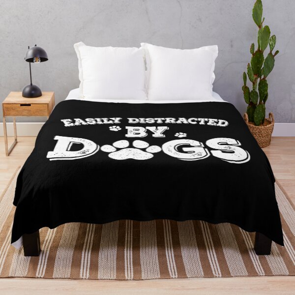 Item preview, Easily Distracted By Dogs designed and sold by HerbertKuhn112.