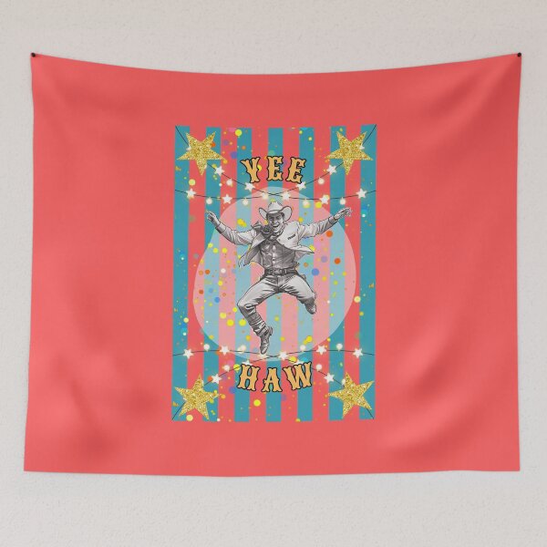 Item preview, Yee Haw Dancing Cowboy  designed and sold by Little Paper Palace.