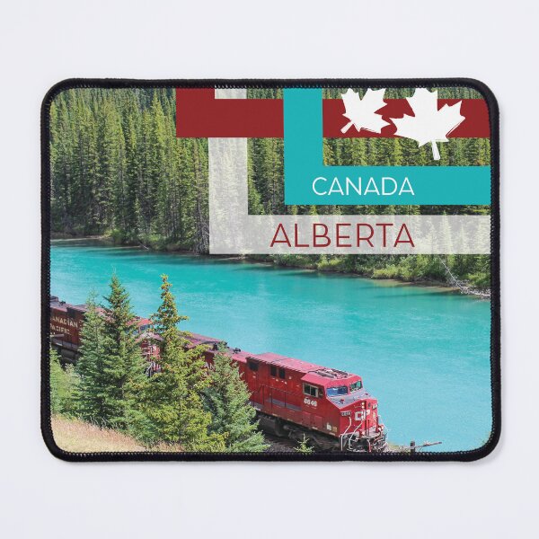 Item preview, Tren por el río en Alberta, Canadá designed and sold by CHASAcreative.