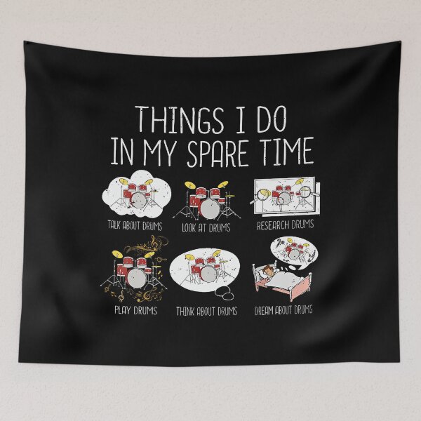 Item preview, Funny Percussion Player Men Drums Drummer designed and sold by HerbertKuhn112.
