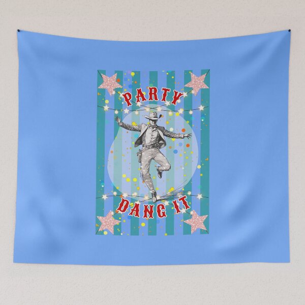 Item preview, Party Dang It - Dancing Cowboy designed and sold by Little Paper Palace.