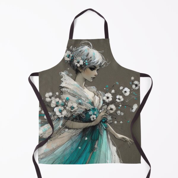 Item preview, Turquoise Girl designed and sold by Beyondnote-Art.