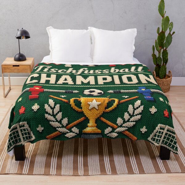 Item preview, Table Football Champion, knitted design designed and sold by Mauswohn.
