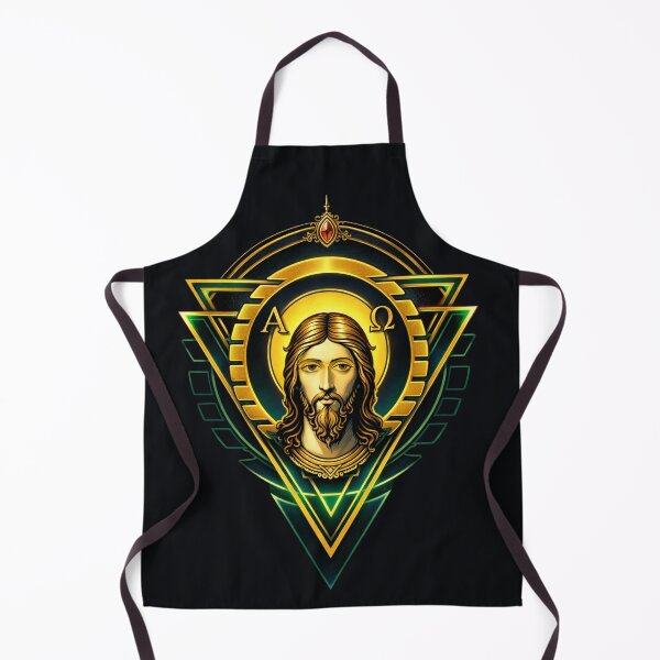 Item preview, Alpha & Omega — Emerald Gold Pantocrator designed and sold by Sanctum Icons.