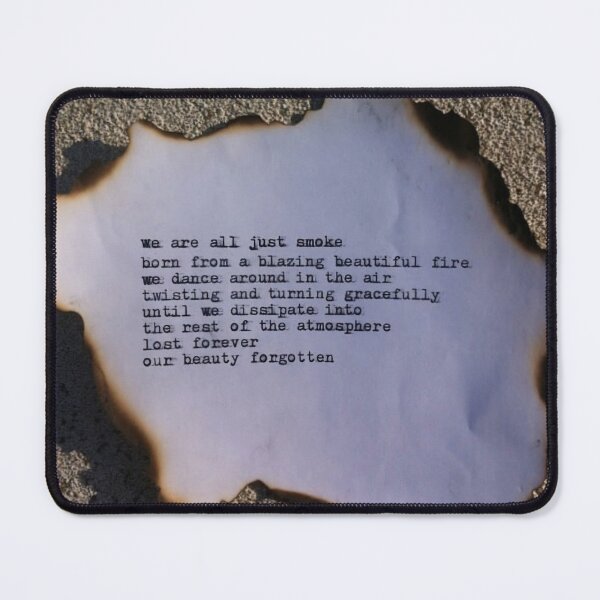 Item preview, Forgotten Smoke Poem designed and sold by Lolly's Little Lovelies.