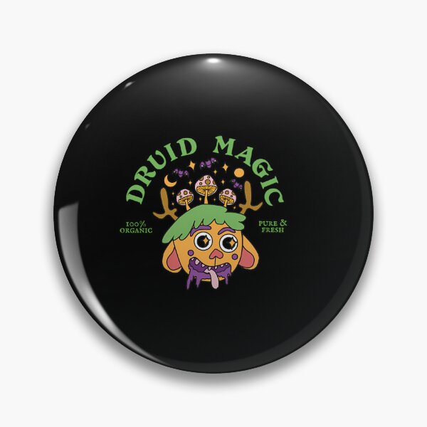 Item preview, Druid Firbolg Magic Mushrooms Fantasy designed and sold by csemezabraany.