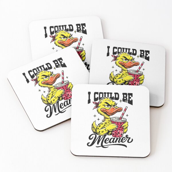 Item preview, Snarky Duck With Drink Funny Sarcastic Animal Mood Design designed and sold by kiralynstration.