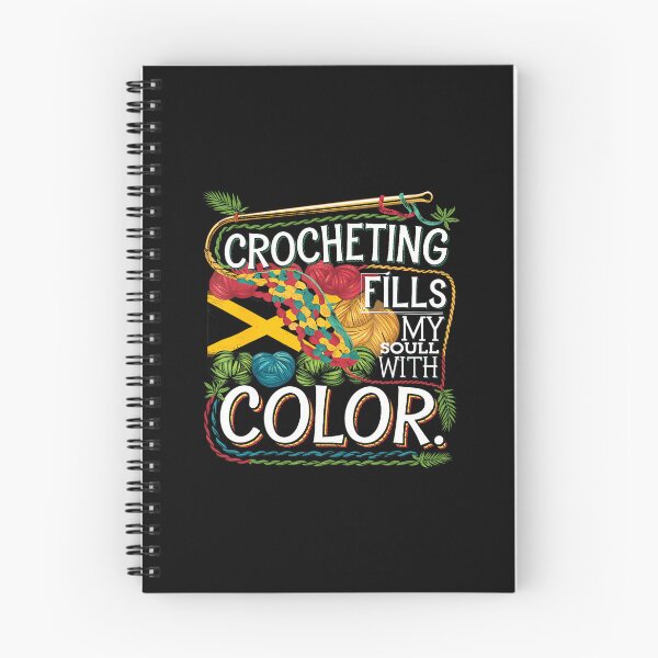 Item preview, Crocheting Fills My Soul With Colors Crochet Hook designed and sold by reeneregen.