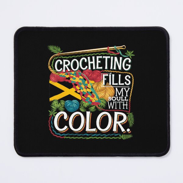 Item preview, Crocheting Fills My Soul With Colors Crochet Hook designed and sold by reeneregen.